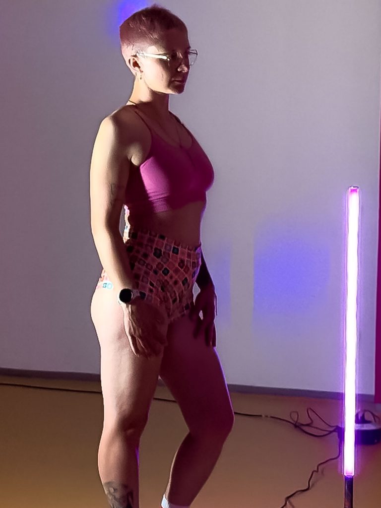 Retro Bloom Shorts - High Waist - Long Leg