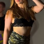 Camouflage Shorts - High Waist - Long Leg