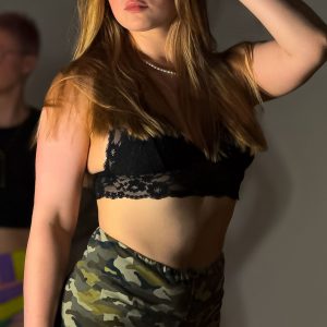 Camouflage Shorts - High Waist - Long Leg
