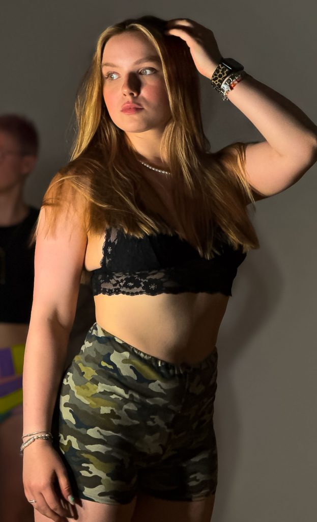 Produktbild f&uuml;r Camouflage Shorts - High Waist - Long Leg