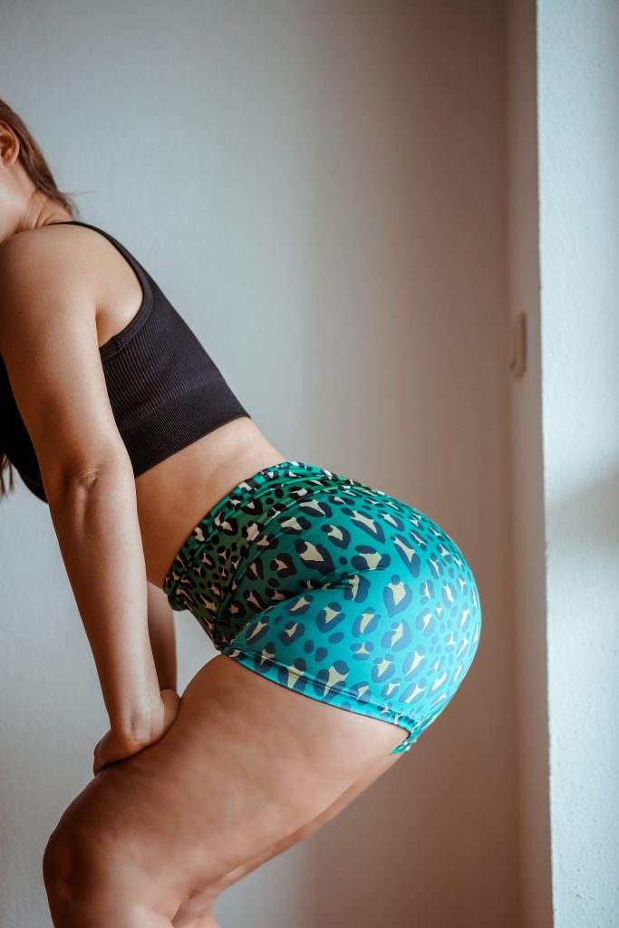 Mean Green Shorts - High Waist - Short Leg