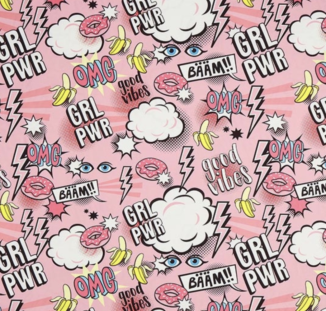 Muster des Produktes: Girl Pow!