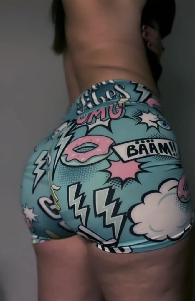 Girl Power Shorts - Low Waist - Long Leg